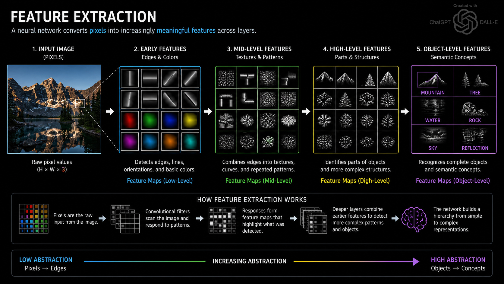 Feature extraction diagram