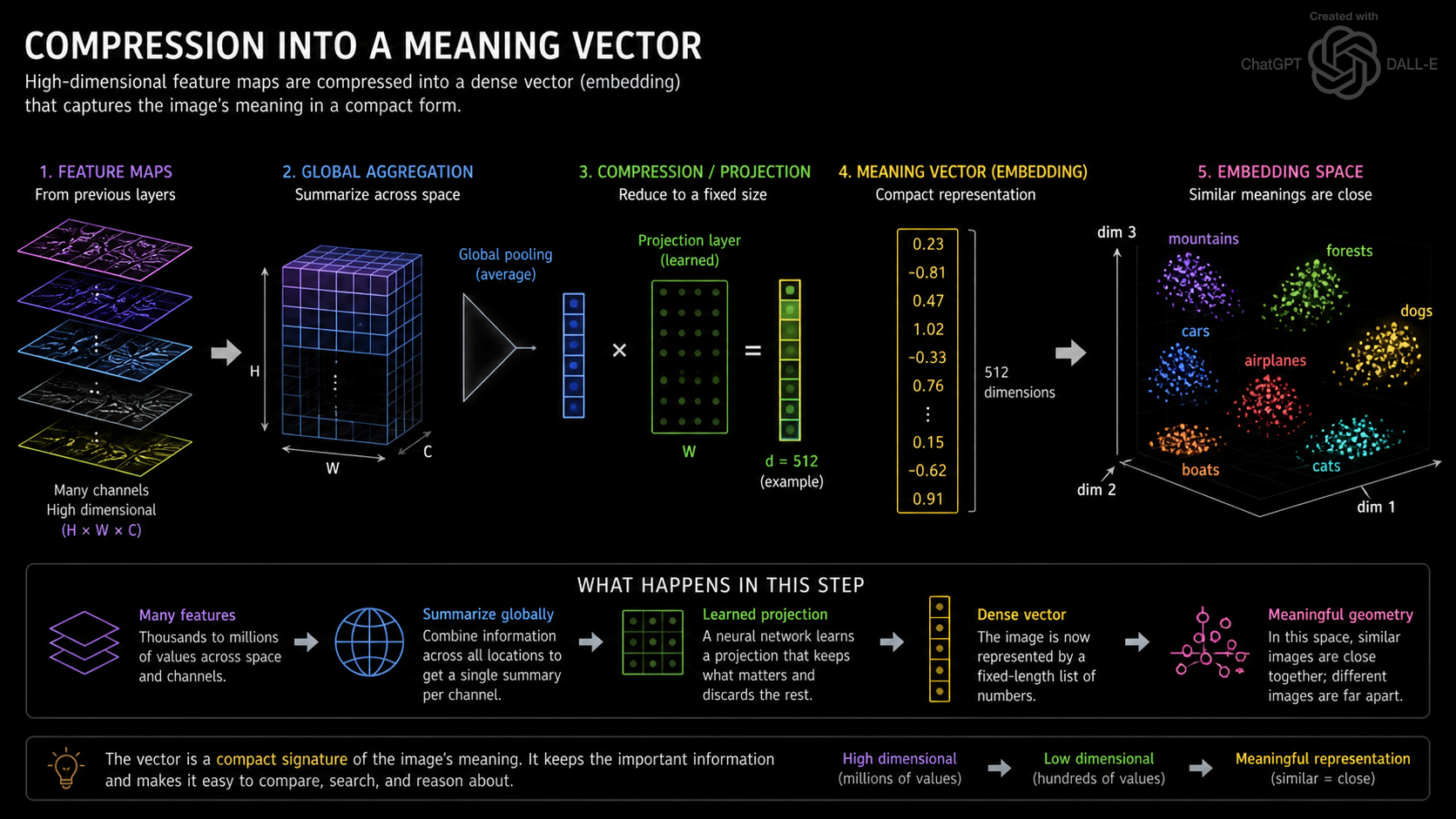 Meaning vector diagram