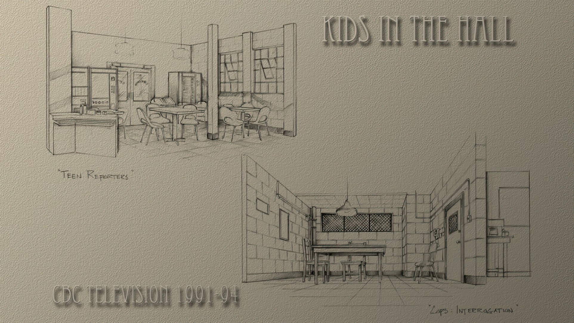 Concept Illustrations from THE KIDS IN THE HALL